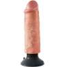 DILDO VIBRADOR KING COCK 1524 CM NATURAL
