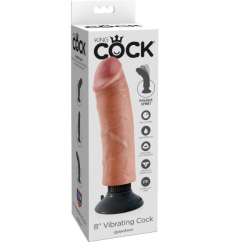 DILDO VIBRADOR KING COCK 2032 CM NATURAL
