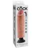 DILDO VIBRADOR KING COCK 255 CM NATURAL
