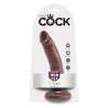 KING COCK 7 PENE NEGRO 178 CM