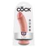 KING COCK 8 PENE NATURAL 203 CM
