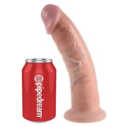 KING COCK 9 PENE NATURAL 229 CM
