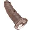 KING COCK 10 PENE MARRON 254 CM