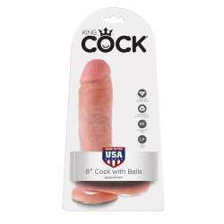 KING COCK 8 PENE REALISTICO NATURAL 203CM