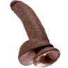 KING COCK 9 PENE REALISTICO MARRON 229CM