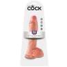 KING COCK 10 PENE REALISTICO NATURAL 265 CM