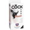 KING COCK HARNESS CON PENE REALISTICO 178CM