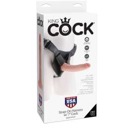 KING COCK HARNESS CON PENE REALISTICO 178CM