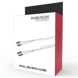 DARKNESS PINZAS AJUSTABLES PARA PEZONES METAL