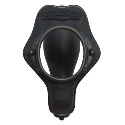 FANTASY C RINGZ ROCK HARD ANILLO POTENCIADOR CON PLUG ANAL