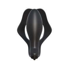 FANTASY C RINGZ ROCK HARD ANILLO POTENCIADOR CON PLUG ANAL