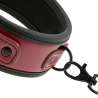 FETISH SUBMISSIVE DARK ROOM COLLAR CON CADENA CON FORRO DE NEOPRENO