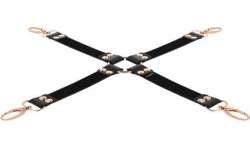 COQUETTE CHIC DESIRE FANTASY HOG TIE CUERO VEGANO