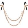 COQUETTE CHIC DESIRE FANTASY PINZAS METALICAS PEZONES CON CADENA