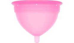 STERCUP COPA MENSTRUAL FDA SILICONE TALLA S ROSA
