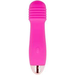 DOLCE VITA VIBRADOR RECARGABLE THREE ROSA 7 VELOCIDADES