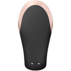 SATISFYER APP DOUBLE LOVE VIBRADOR PAREJAS LUXURY NEGRO
