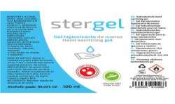 STERGEL HIDROALCOHOLICO ALOE VERA FRAGANCIA 100ML