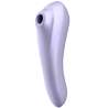 SATISFYER DUAL PLEASURE AIR PULSE MALVA