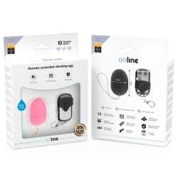 ONLINE HUEVO VIBRADOR CONTROL REMOTO S ROSA