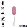 ONLINE HUEVO VIBRADOR CONTROL REMOTO M ROSA