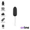 ONLINE HUEVO VIBRADOR CONTROL REMOTO L NEGRO