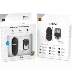 ONLINE HUEVO VIBRADOR CONTROL REMOTO L NEGRO