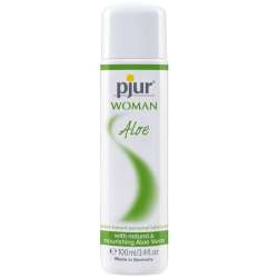 PJUR WOMAN ALOE LUBRICANTE BASE AGUA 100 ML