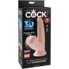 KING COCK PLUS 3D COCK SWINGING BALLS 127 CM