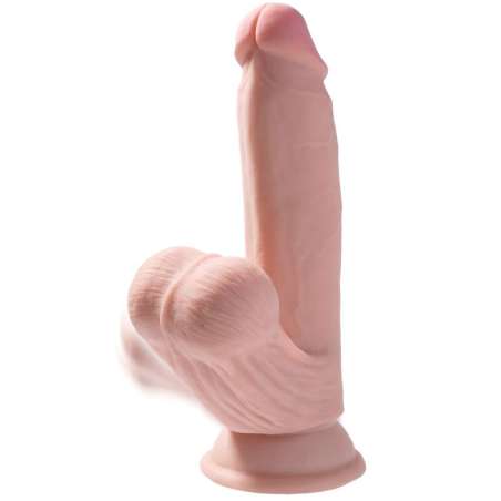 KING COCK PLUS 3D COCK SWINGING BALLS 152 CM NATURAL