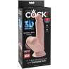 KING COCK PLUS 3D COCK SWINGING BALLS 152 CM NATURAL