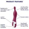 SATISFYER A MAZING 1 VIBRADOR PUNTO A BERRY