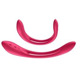 SATISFYER ELASTIC JOY MULTI VIBRADOR ROJO