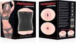 JAMYJOB RANDY MASTURBADOR DOBLE ENTRADA VAGINA Y ANO