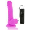 DIVERSIA DILDO FLEXIBLE CON VIBRACION 205 CM LILA