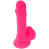 DIVERSIA DILDO FLEXIBLE CON VIBRACION 205 CM ROSA
