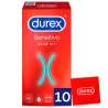 DUREX SENSITIVO SLIM FIT 10 UNIDADES