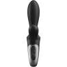 SATISFYER HEAT CLIMAX VIBRADOR ANAL APP NEGRO