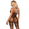LEG AVENUE BODYSTOCKING CUELLO HALTER TALLA UNICA NEGRO