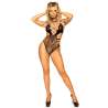 LEG AVENUE BODY DE ENCAJES TALLA UNICA NEGRO