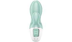 SATISFYER AIR PUMP BUNNY 5 VIBRADOR RABBIT INFLABLE APP VERDE