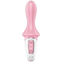 SATISFYER AIR PUMP BOOTY 5 VIBRADOR ANAL INFLABLE ROSA