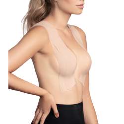 BYE BRA BODY CINTA 5M X 65 CM 3 PARES DE PEZONERAS NATURAL