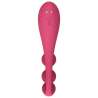 SATISFYER TRI BALL 1 MULTI VIBRADOR ROJO