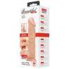 BEAUTIFUL ENCOUNTER BURAQ DILDO REALISTICO FLEXIBLE 24 CM NATURAL