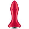 SATISFYER ROTATOR PLUG 1 PLUG VIBRADOR APP ROJO