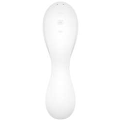 SATISFYER CURVY TRINITY 5 ESTIMULADOR Y VIBRADOR APP BLANCO