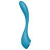 SATISFYER G SPOT FLEX 5 MULTI VIBRADOR AZUL