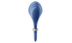 SATISFYER DUELIST ANILLO VIBRADOR AZUL