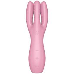 SATISFYER THREESOME 3 VIBRADOR ROSA